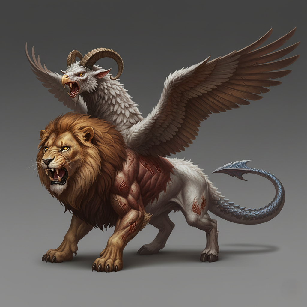Fantasy creature concept art developed by Pro Digital Artist student